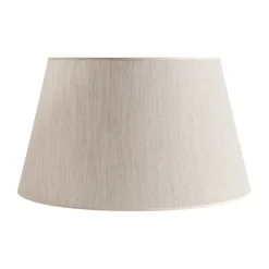 Abat-jour en lin et polyester 46cm