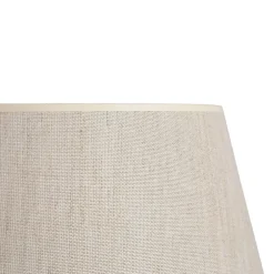 Abat-jour en lin et polyester 46cm
