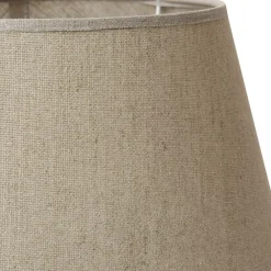 Abat-jour jute en lin D20cm