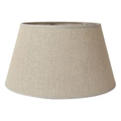 Abat-jour jute en lin D46cm