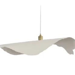 Abat-jour pour suspension blanc non électrifié d78cm - Louison