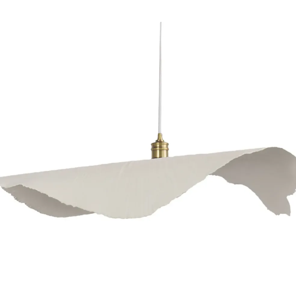 Abat-jour pour suspension blanc non électrifié d78cm - Louison