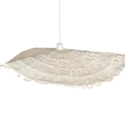 Abat-jour pour suspension blanc non électrifié d78cm - Louisette