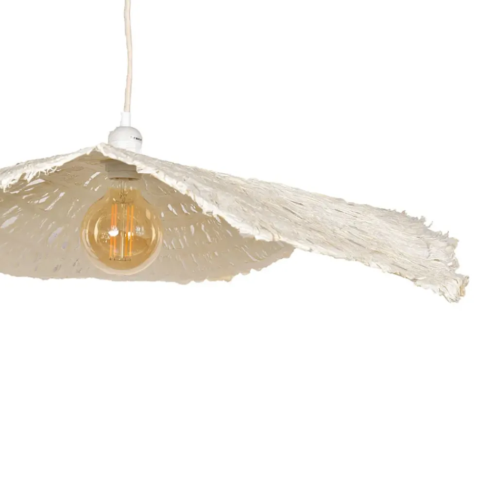 Abat-jour pour suspension blanc non électrifié d78cm - Louisette