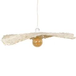 Abat-jour pour suspension blanc non électrifié d60cm - Louisette