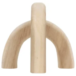 Arc en bois x2 naturel à poser - flotille
