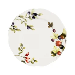 Assiette à dessert en faïence blanche d20.3cm - Meredith