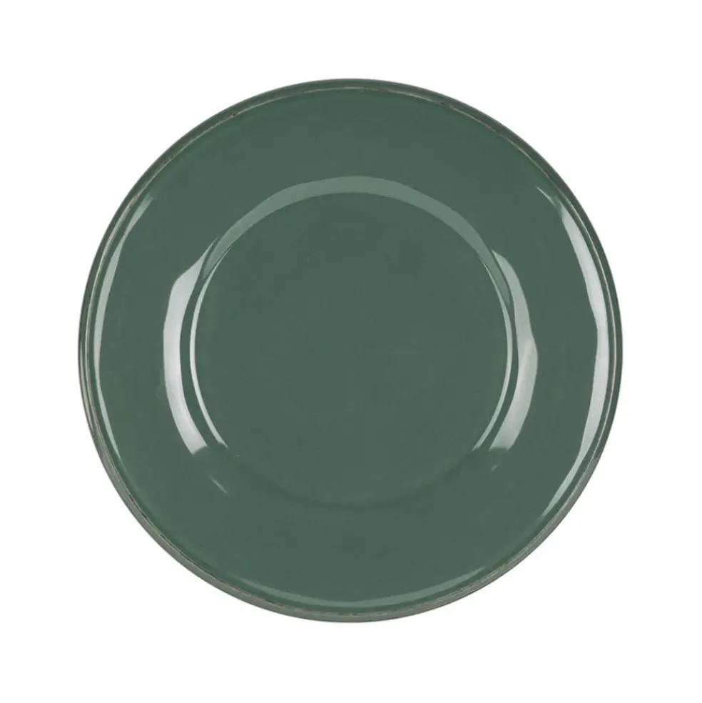 Assiette à dessert en faïence romarin d23.5cm - Constance