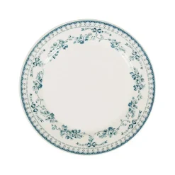 Assiette à dessert en faience bleu ancien d20cm - faustine