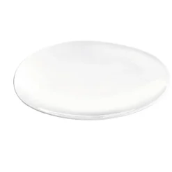 Assiette à dessert en porcelaine blanc d22cm - Galet