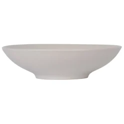 Assiette calotte en grès crème d19cm - vesuvio