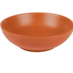 Assiette calotte en gres terracotta d19cm - vesuvio
