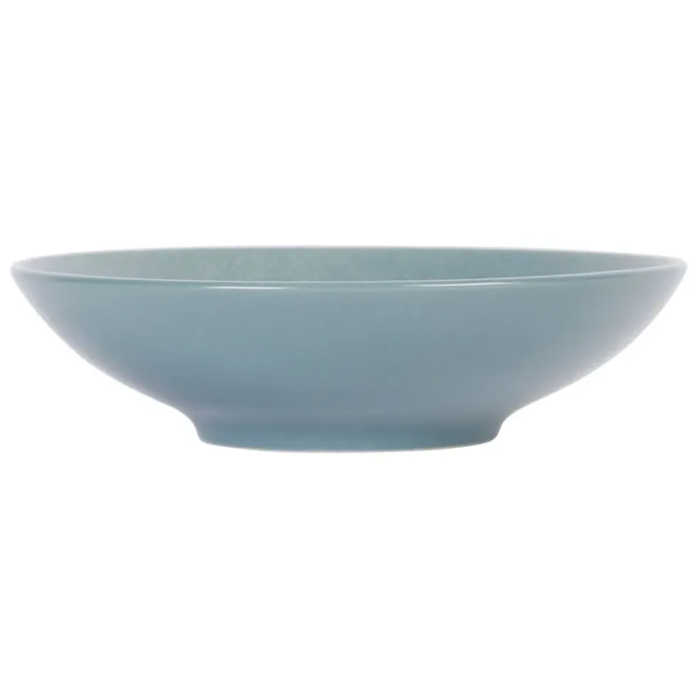 Assiette calotte en gres bleu d25cm - vesuvio