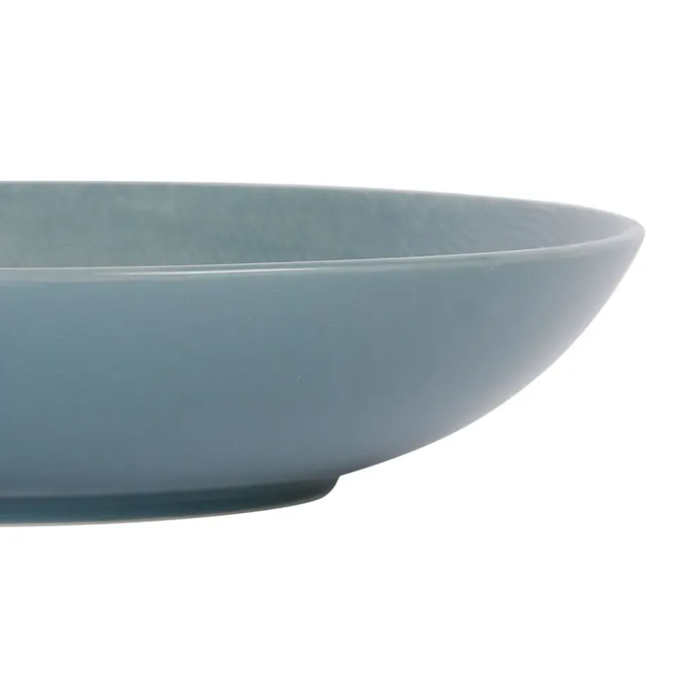 Assiette calotte en gres bleu d19cm - vesuvio
