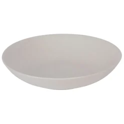 Assiette calotte en grès blanc d25cm - Vesuvio