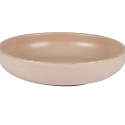 Assiette calotte en grès sable d22cm - uno