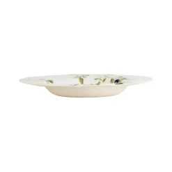 Assiette creuse en faïence blanche d22.9cm - Meredith