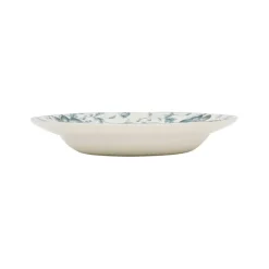 Assiette creuse en faïence bleu d23cm - Margaux