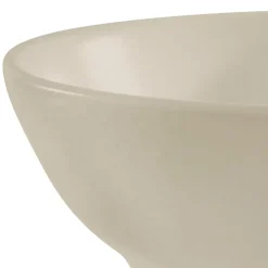 Assiette creuse en grès sable d19cm - Ingrid