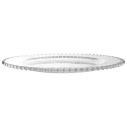 Assiette de présentation en verre - perloa