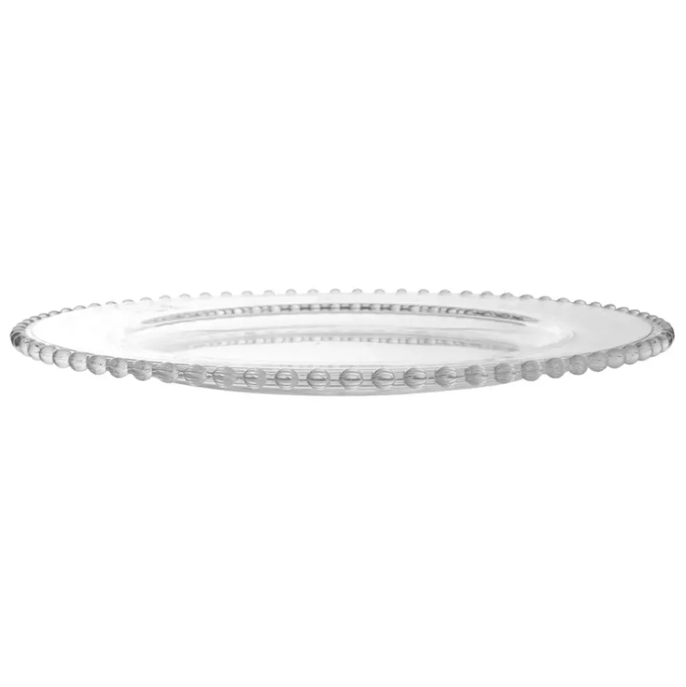 Assiette de présentation en verre - perloa