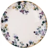 Assiette plate en faïence blanc d27.5cm - Garden