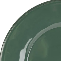 Assiette plate en faïence romarin d28.5cm - Constance