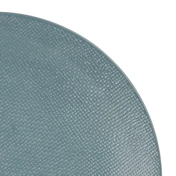 Assiette plate en gres bleu d27cm - vesuvio