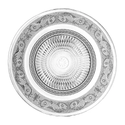 Assiette plate en verre d25cm - classica