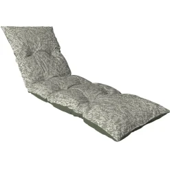 Bain de soleil en coton vert 180x56cm - Cueillette