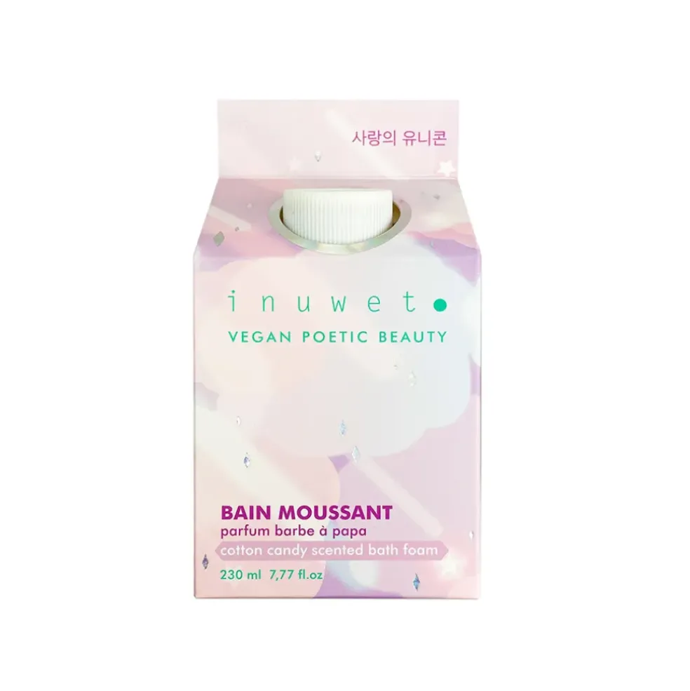Bain moussant naturel et végan parfum barbe à papa 230ml