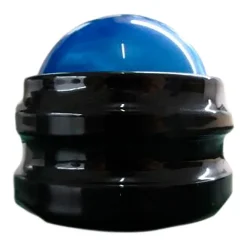 Balle de massage bleu et noir