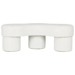 Banc bouclette et fer blanc - Organic