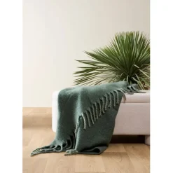 Banc coffre en tissu écru - Tessia