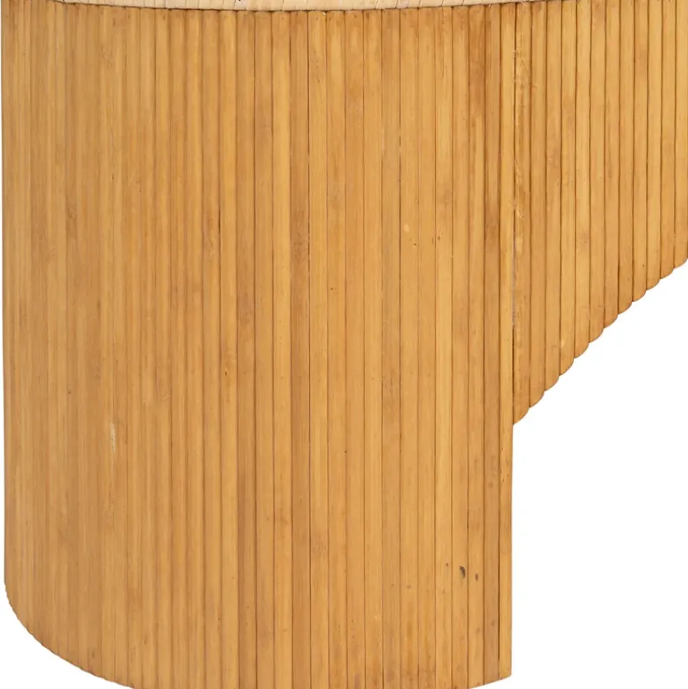 Banc en rotin et bambou naturel - Tamba