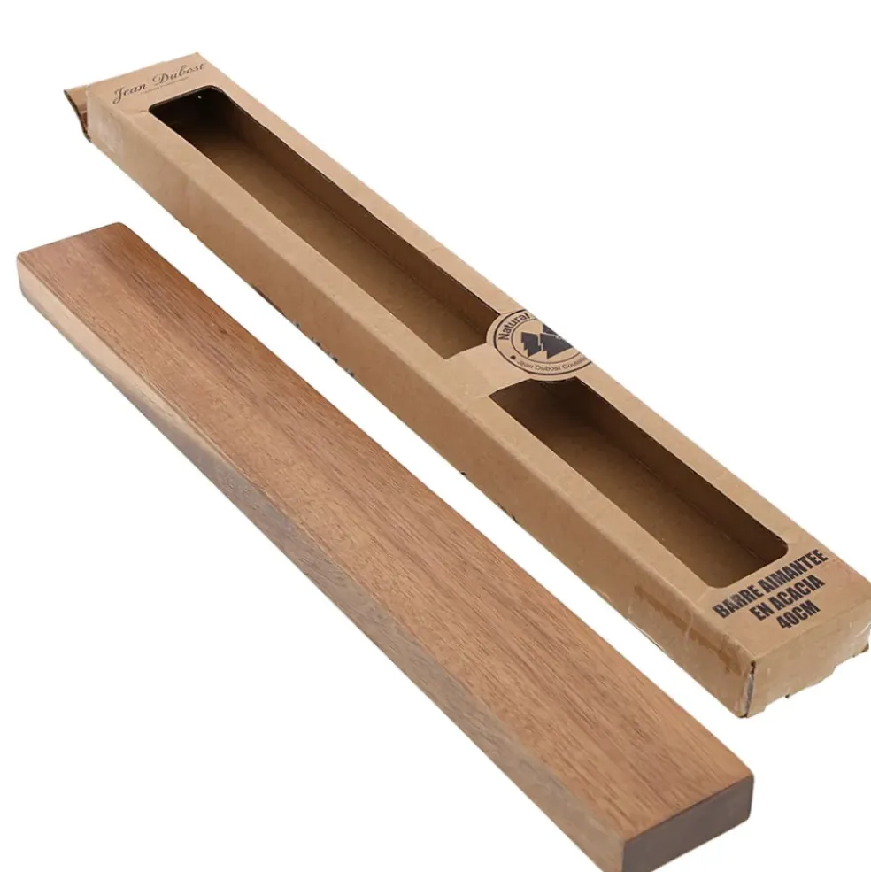 Barre aimantee en acacia