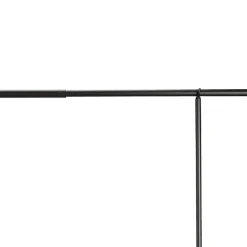Barre décorative de table ajustable noir