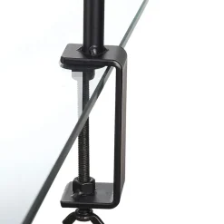 Barre décorative de table ajustable noir