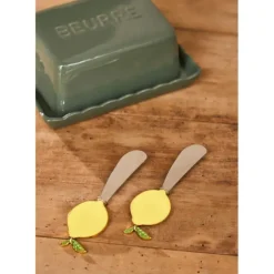 Beurrier en grès romarin - Dulci