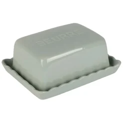 Beurrier en grès vert d'eau - Dulci