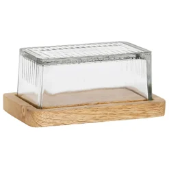 Beurrier en verre et manguier - grand office