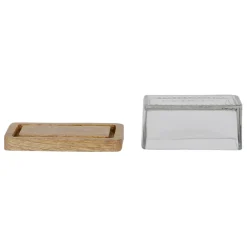 Beurrier en verre et manguier - grand office