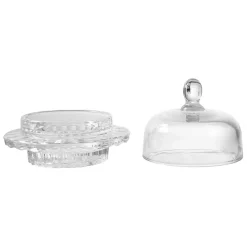 Beurrier rond en verre -mystre