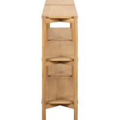 Bibliotheque en Bois Naturel - Braidwood