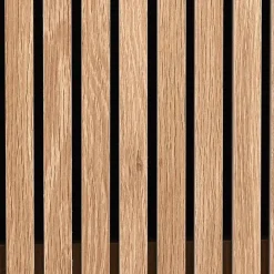 Bibliotheque en bois naturel h140cm - Kara