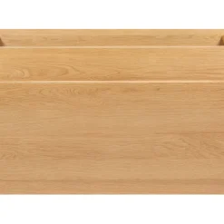 Bibliothèque siro en chêne naturel 110x40xh170cm