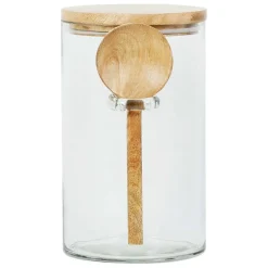 Bocal avec cuillere et couvercle de chez gaston naturel 1.8l