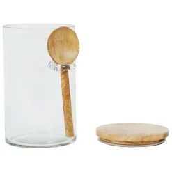 Bocal avec cuillere et couvercle de chez gaston naturel 1.8l