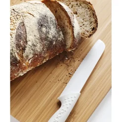 Boite à pain noir avec couvercle en bambou - Bistro
