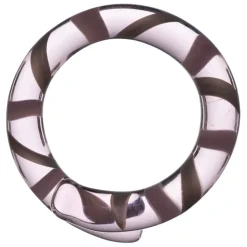 Boite de 6 ronds de serviette en verre multicolore - Colorea